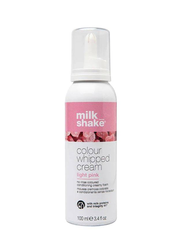 milk_shake® Colour Whipped Cream Light Pink kondícionáló hajhab 100 ml