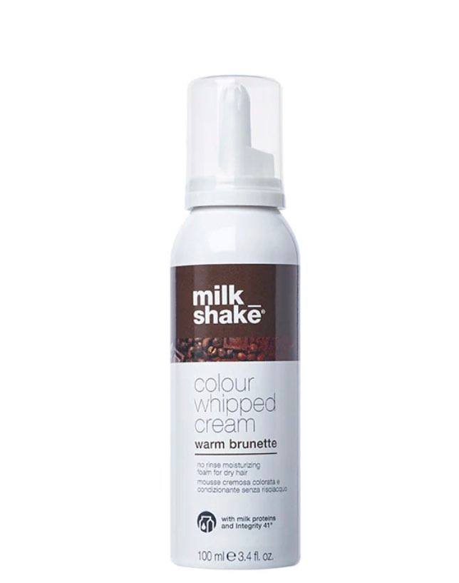 milk_shake® Colour Whipped Cream Warm Brunette kondícionáló hajhab 100 ml