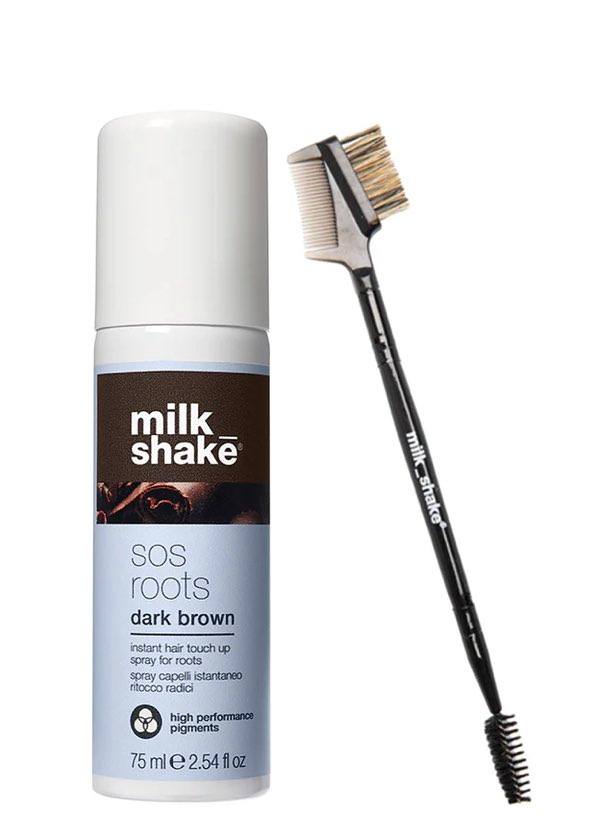 milk_shake® sos roots színező spray hajtőre - sötét barna hajhoz 75 ml